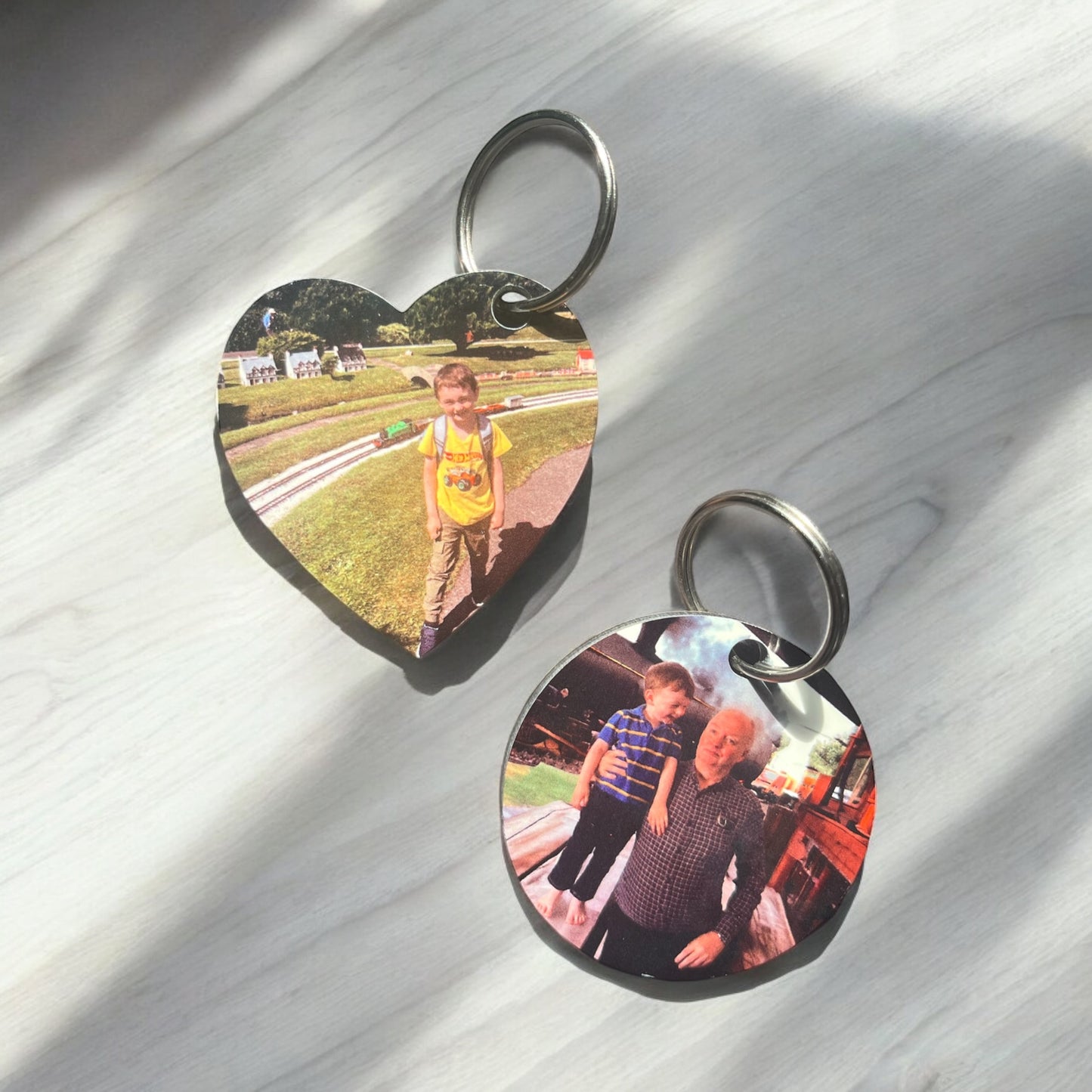 Personalised keyring - Double sided