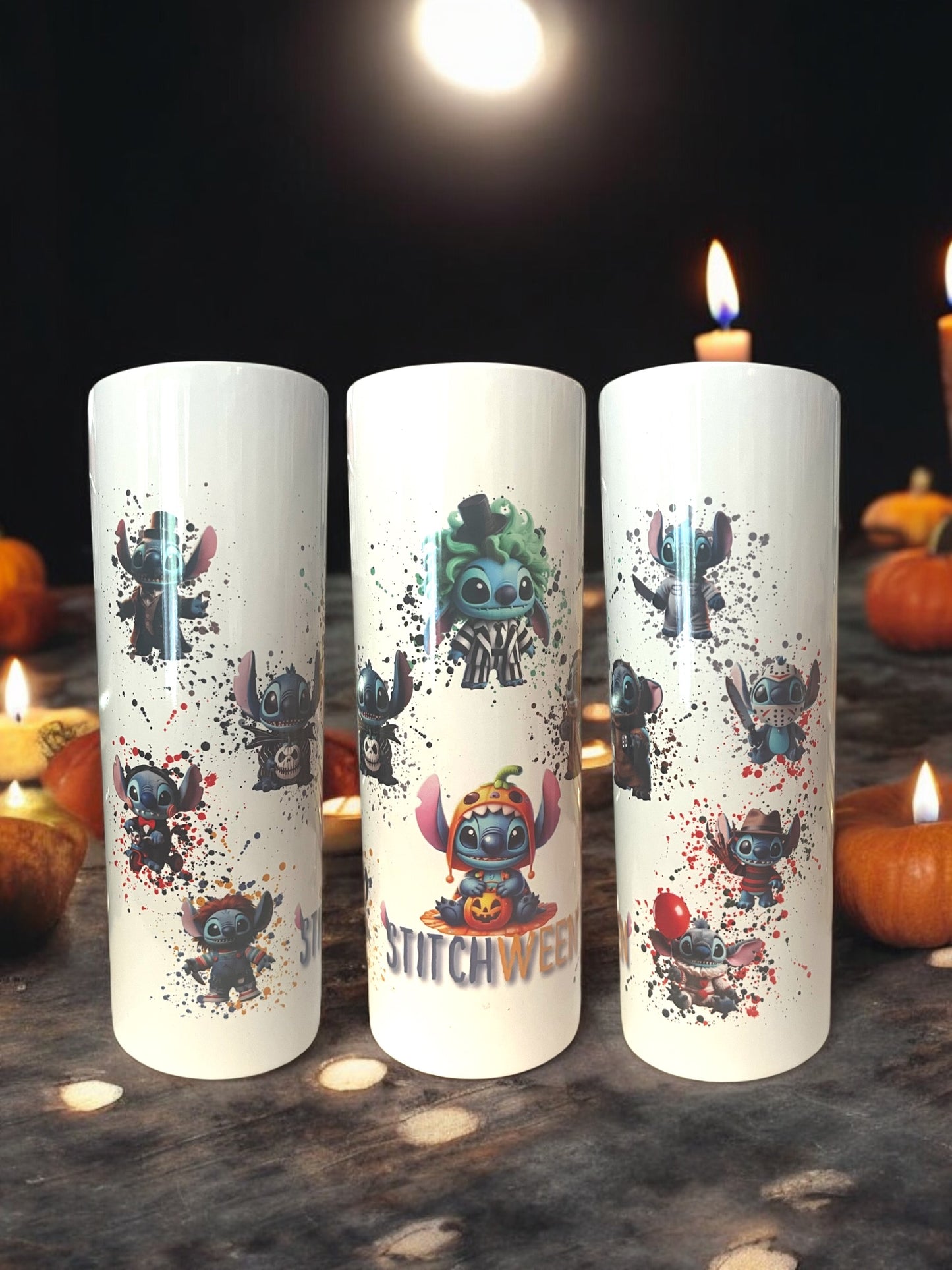 Halloween Stitch Tumbler