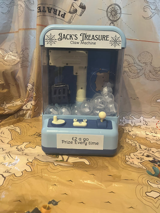 Jacks Treasure Mystery Claw Machine