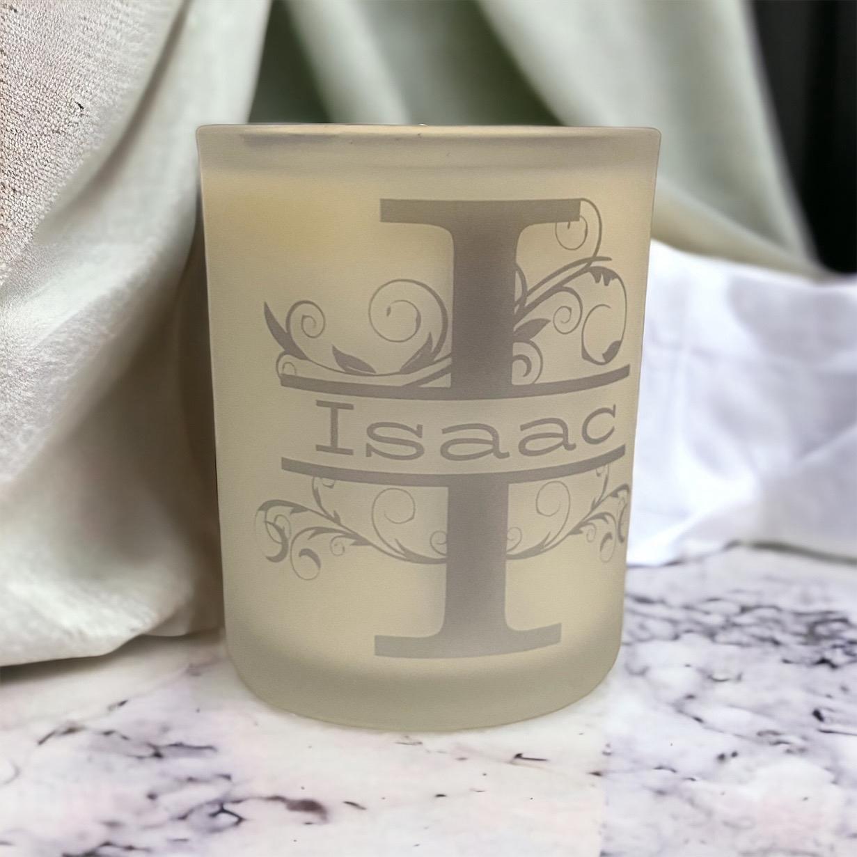 Personalised Name Candle