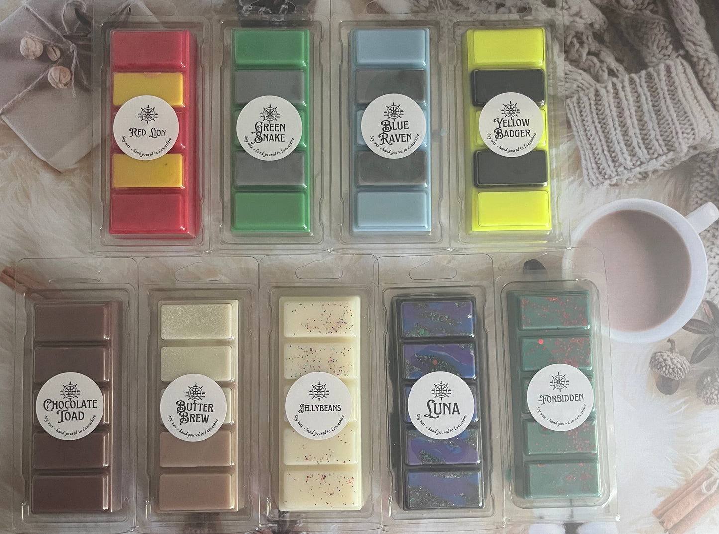 Wizardry Wax Melt Snap Bars