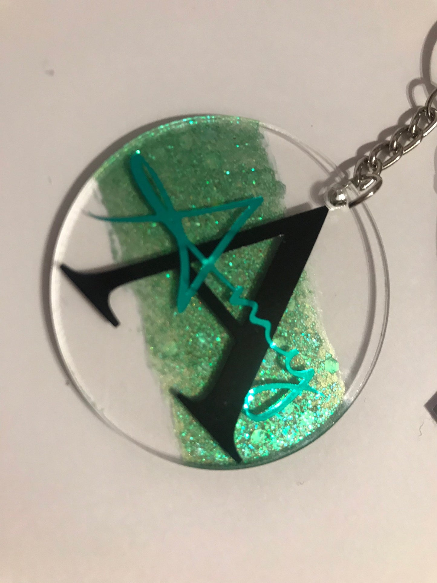 Personalised Half Glitter