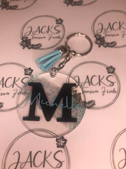 Personalised Half Glitter